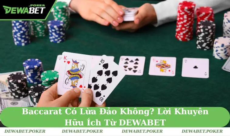 Baccarat Có Lừa Đảo Không? Lời Khuyên Hữu Ích Từ DEWABET